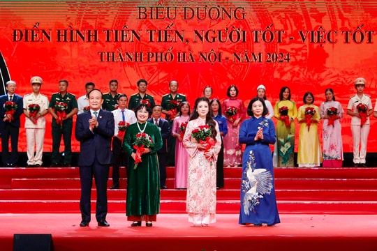 Hà Nội tặng danh hiệu “Người tốt, việc tốt” cho 4 cá nhân