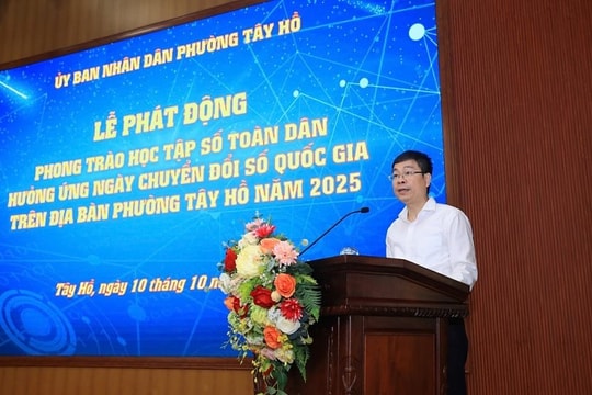 Tây Hồ: Chung tay xây dựng “Phường kiểu mẫu về Chuyển đổi số”