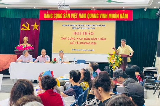 Hội Sân khấu Hà Nội tìm giải pháp cho kịch bản đề tài đương đại