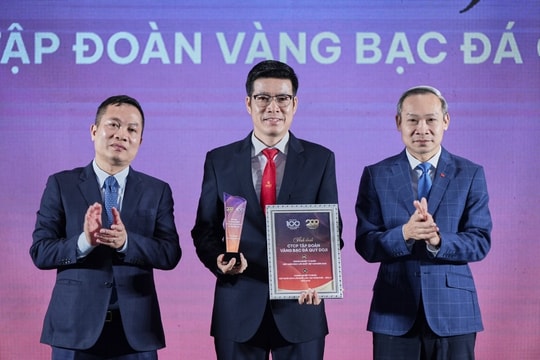 Tập đoàn DOJI liên tiếp được vinh danh tại các giải thưởng uy tín