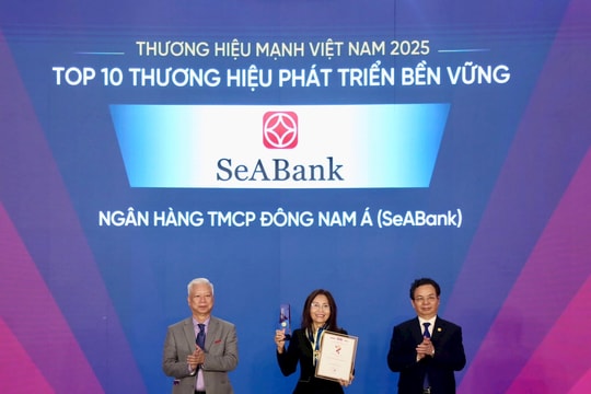 SeABank giữ vững danh hiệu "Thương hiệu Mạnh Việt Nam" 17 năm liên tiếp