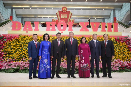 Tổng Bí thư Tô Lâm và Lãnh đạo Đảng, Nhà nước dự phiên khai mạc Đại hội đại biểu Đảng bộ Thành phố Hà Nội lần thứ XVIII