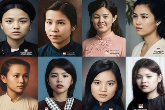 Bộ sưu tập chân dung “Tự hào phụ nữ Việt Nam” được trao tặng cho Bảo tàng Phụ nữ Việt Nam