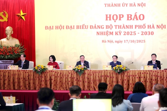 “Mọi việc làm, hành động của Đảng bộ, chính quyền Thủ đô đều hướng đến việc nhân dân hạnh phúc hơn”