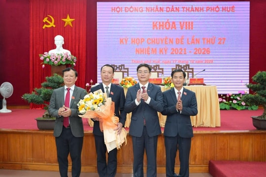 Phó Bí thư Thành ủy Phan Thiên Định được bầu giữ chức Chủ tịch UBND TP Huế