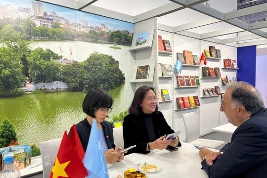 Không gian sách và văn hóa Hà Nội tại Hội sách quốc tế Frankfurt năm 2025