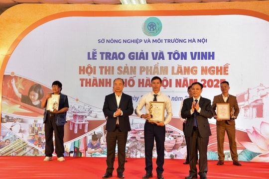 Tôn vinh 125 sản phẩm làng nghề Hà Nội tiêu biểu năm 2025