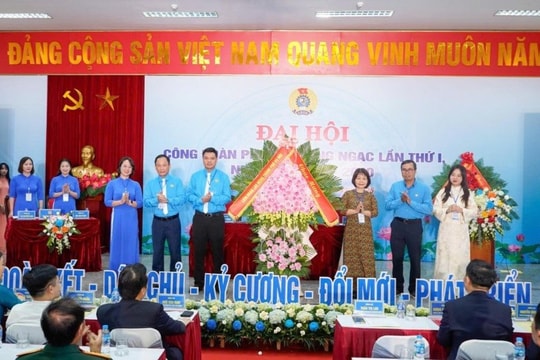 Đại hội Công đoàn phường Đông Ngạc quyết tâm đẩy mạnh ứng dụng chuyển đổi số Đại hội Công đoàn phường Đông Ngạc quyết tâm đẩy mạnh ứng dụng chuyển đổi số