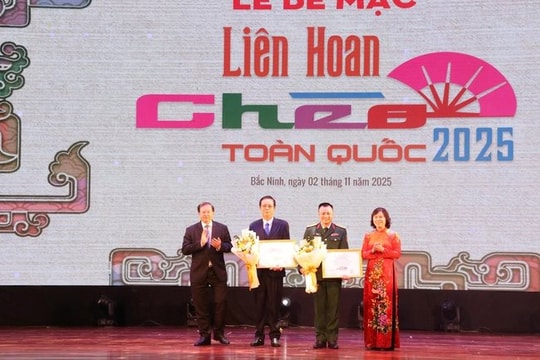 Hơn 100 giải thưởng được trao tại Liên hoan Chèo toàn quốc 2025