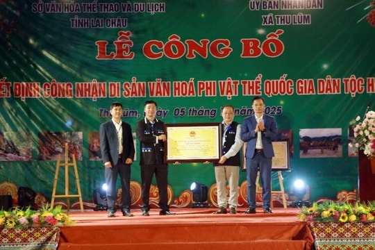 Công nhận xòe Hà Nhì và diễn xướng "Xa nhà ca" là Di sản văn hóa phi vật thể quốc gia