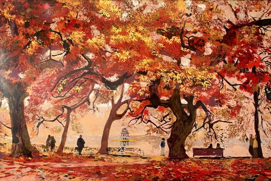 4 họa sĩ cùng hội ngộ trong triển lãm “Màu thời gian”