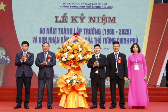 Trường THPT Kim Anh (xã Nội Bài): 60 năm xây dựng và phát triển