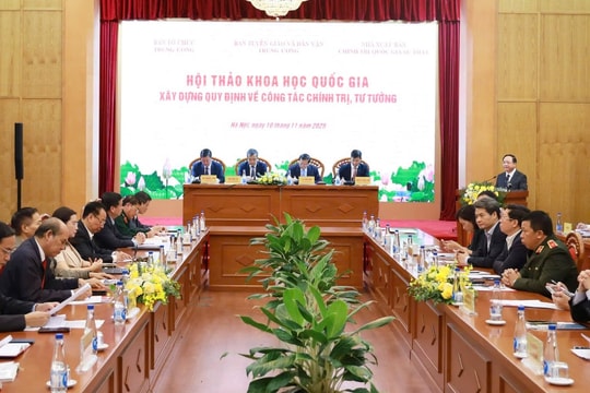 Củng cố nền tảng tư tưởng, thống nhất ý chí và hành động trong Đảng