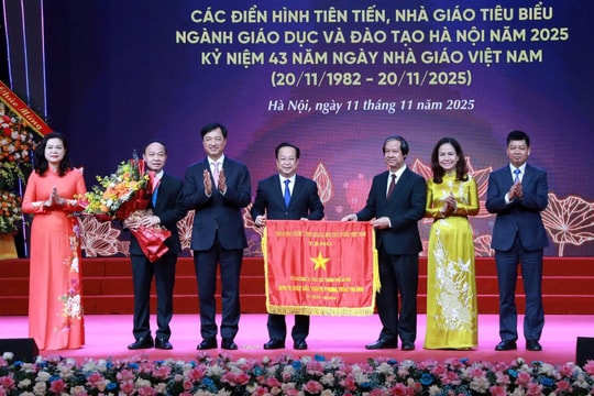 Hà Nội tuyên dương điển hình tiên tiến, nhà giáo tiêu biểu năm 2025