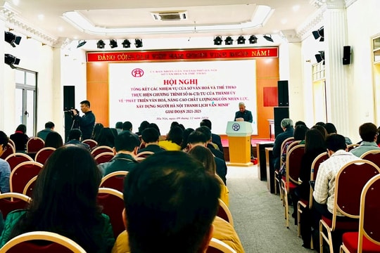 Hội nghị tập huấn công tác Văn hóa - Xã hội đối với UBND xã, phường thuộc thành phố Hà Nội