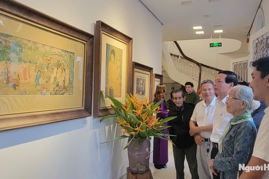 Triển lãm “Tác phẩm mỹ thuật - Sưu tập của Bảo tàng Mỹ thuật Huế”