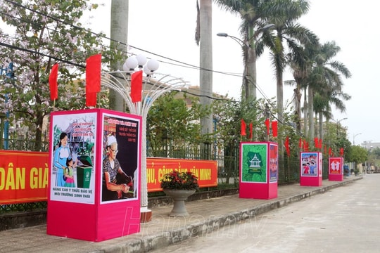 Triển lãm tranh cổ động nếp sống văn minh tại Bắc Ninh