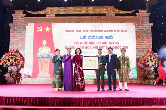 Tri thức nấu cỗ Bát Tràng là Di sản văn hóa phi vật thể quốc gia