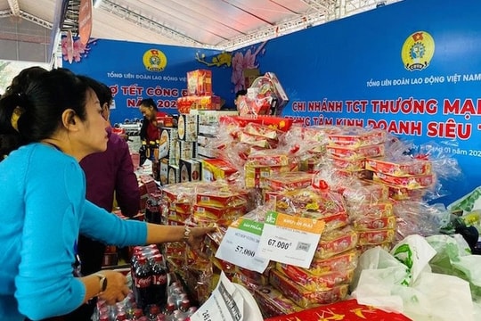 Tổ chức Hội chợ hàng Việt phục vụ đoàn viên, công nhân lao động năm 2025