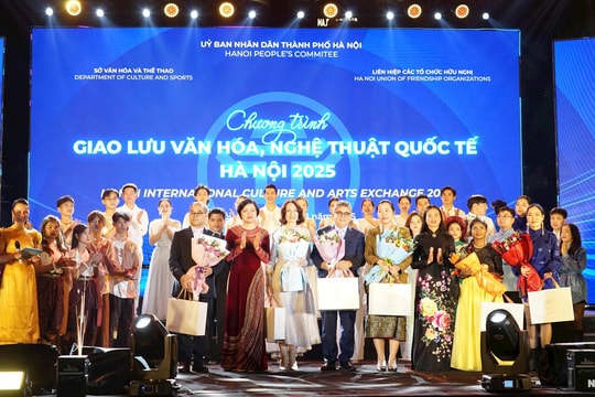 Giao lưu văn hóa nghệ thuật quốc tế Hà Nội 2025: Cầu nối lan tỏa hòa bình và hữu nghị