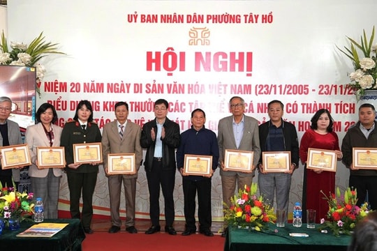 Tây Hồ nâng cao hiệu quả quản lý, bảo tồn di tích