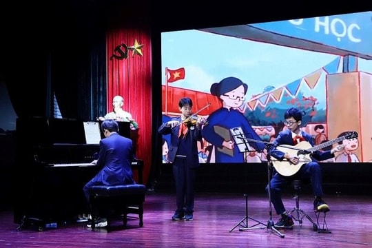 Học sinh phường Cửa Nam lan tỏa đam mê âm nhạc trong trường học