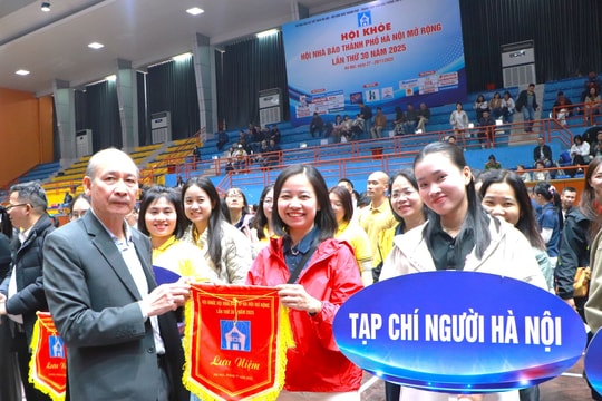 Sôi nổi Hội khỏe Hội Nhà báo Thành phố Hà Nội mở rộng lần thứ 30 năm 2025