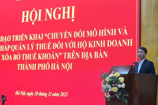 Thuế thành phố Hà Nội sử dụng AI hỗ trợ hộ kinh doanh