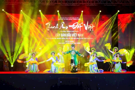 Chương trình nghệ thuật “Thanh âm Đất Việt”: Sức sống của nhạc cụ truyền thống