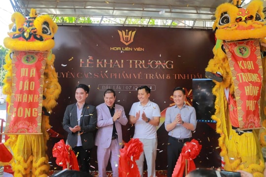 Hoa Liên Viên ra mắt chi nhánh Buôn Ma Thuột, lan tỏa giá trị trầm hương tại Tây Nguyên
