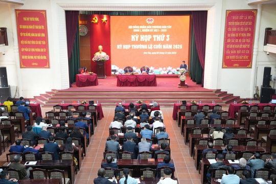 Phường Sơn Tây thực hiện thắng lợi các mục tiêu sau khi triển khai chính quyền địa phương hai cấp