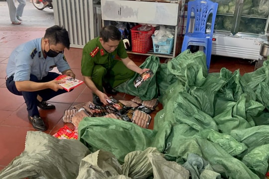 Hà Nội triển khai cao điểm chống buôn lậu, gian lận thương mại