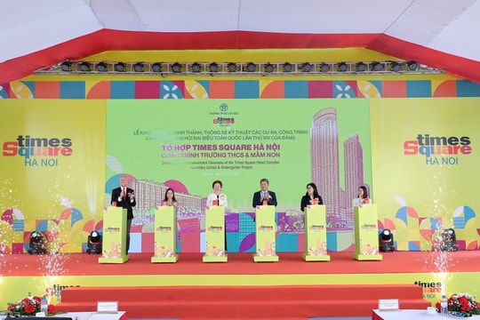 Khởi công Dự án Tổ hợp Times Square Hà Nội