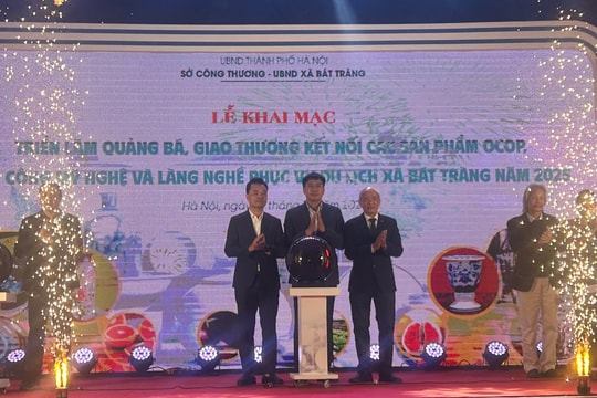 Hà Nội: Khai mạc triển lãm kết nối sản phẩm OCOP, thủ công mỹ nghệ phục vụ du lịch