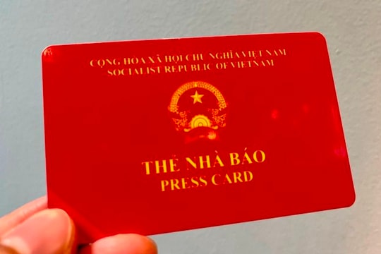 Gia hạn thời gian sử dụng Thẻ Nhà báo kỳ hạn 2021 - 2025 đến 31/3/2026