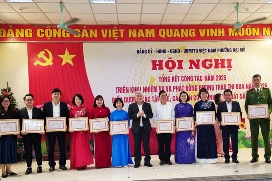 Phường Đại Mỗ tập trung giải quyết các "điểm nghẽn" trong năm 2026