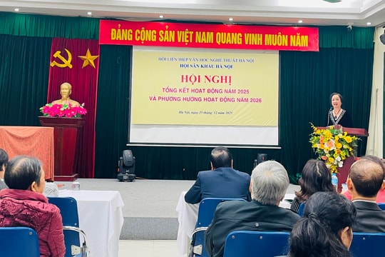 Hội Sân khấu Hà Nội: Nhiều hoạt động sôi nổi trong năm 2025