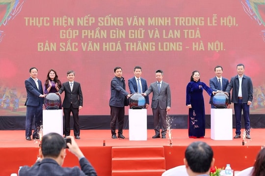 Hà Nội: Phát động thực hiện “Bộ tiêu chí về môi trường văn hóa trong lễ hội truyền thống”