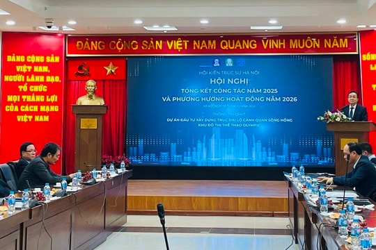 Hội Kiến trúc sư Hà Nội: Nhiều hoạt động ghi dấu ấn trong năm 2025