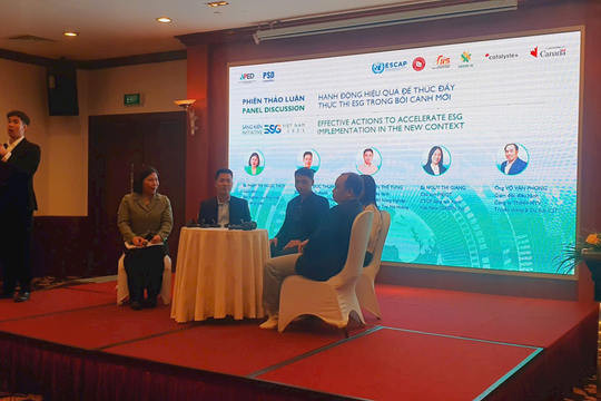 Sáng kiến ESG Việt Nam đã thu hút hàng trăm doanh nghiệp tư nhân Việt tham gia