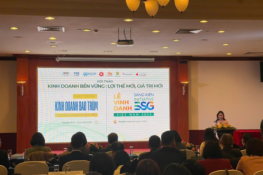 Sáng kiến ESG Việt Nam đã thu hút hàng trăm doanh nghiệp tư nhân Việt tham gia