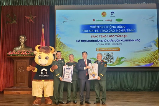 Phát động Chiến dịch cộng đồng “Tải ứng dụng Hi1 - Trao gạo nghĩa tình”