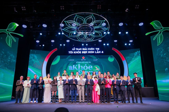 12 ứng viên xuất sắc giành giải tại cuộc thi “Tôi khỏe đẹp hơn 2025”