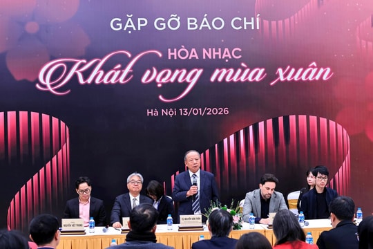 Hòa nhạc “Khát vọng mùa xuân” chào mừng Đại hội XIV của Đảng