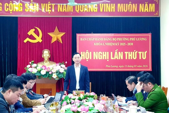 Đảng bộ phường Phú Lương xem xét nhiều nội dung quan trọng, tạo đà phát triển trong giai đoạn mới