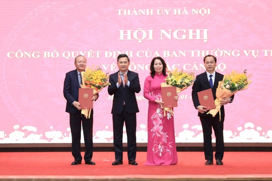 Đồng chí Nguyễn Thị Liễu làm Bí thư Đảng ủy phường Cầu Giấy