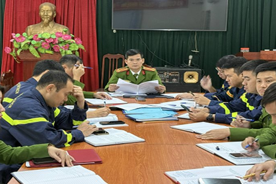 Quyết tâm đảm bảo tuyệt đối an toàn PCCC&CNCH đợt cao điểm Đại hội lần thứ XIV của Đảng và các sự kiện lớn của đất nước