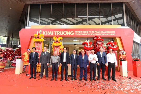 Công ty Cổ phần Hoa Sen Home chính thức ra mắt và khai trương trụ sở mới