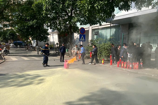 Tăng cường công tác tuyên truyền đảm bảo an toàn phòng cháy tại các chung cư