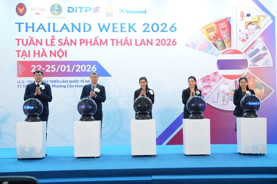 Khai mạc Tuần lễ sản phẩm Thái Lan 2026 tại Hà Nội